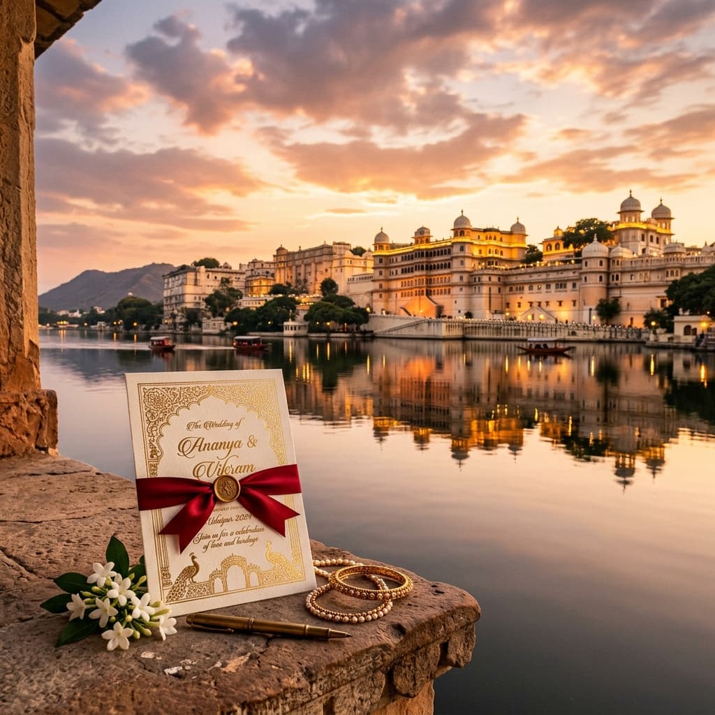 Destination Wedding Invitations: Udaipur, Goa & Jaipur — A Complete Guest Communication Guide