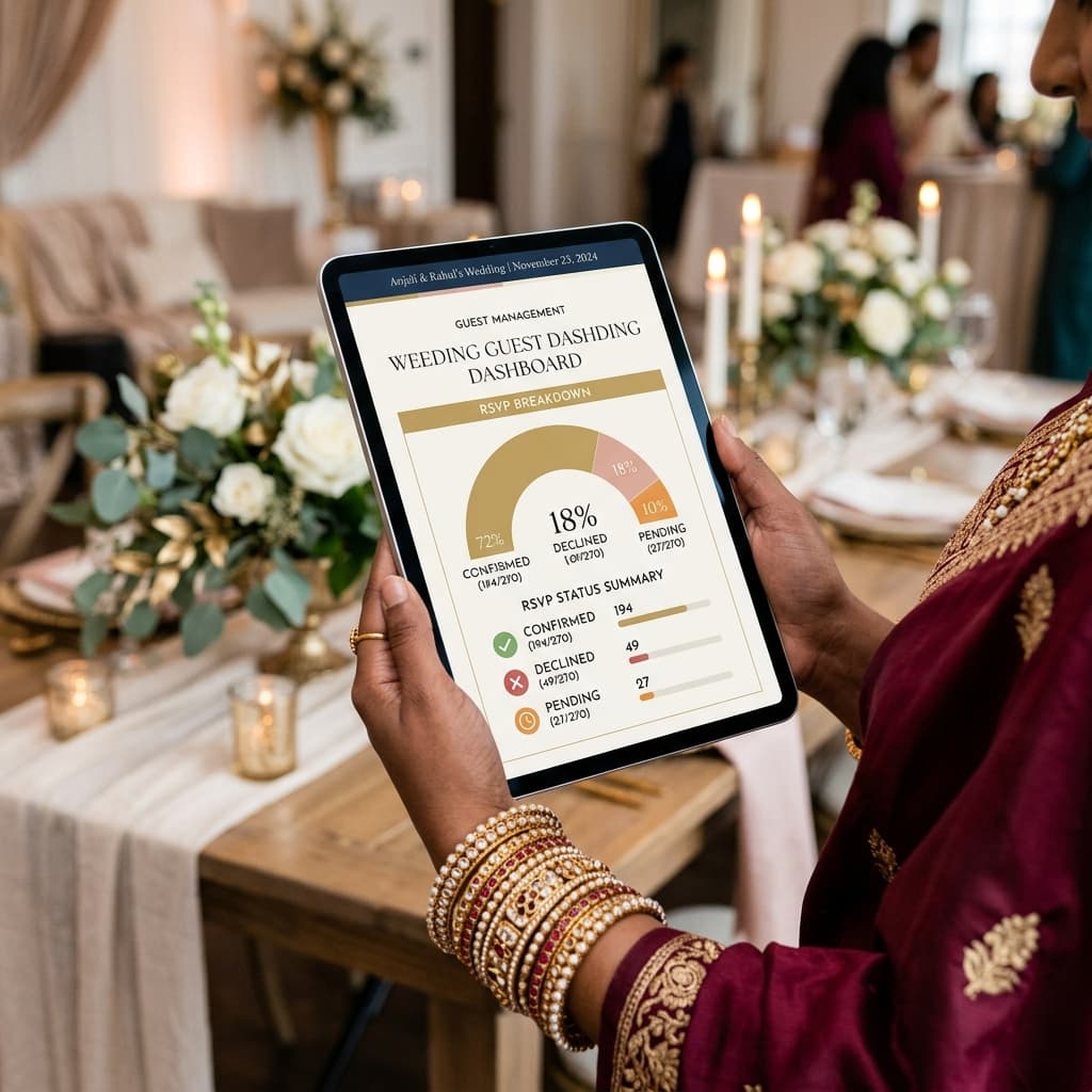 How to Manage Wedding RSVPs Digitally: A Complete Guide for Indian Weddings